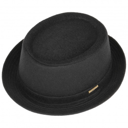 Porkpie Berning Hat Black - Stetson