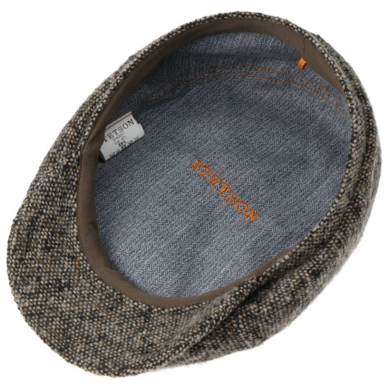 Stetson Brown Wool Brooklyn Cyclone Cap