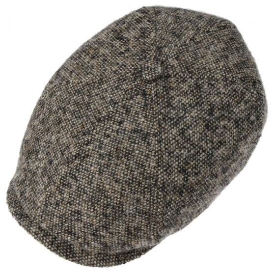 Stetson Brown Wool Brooklyn Cyclone Cap