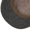 Casquette Bombée Orion Laine & Coton Gris Chiné - Stetson Reference : 12692 | Chapellerie Traclet
