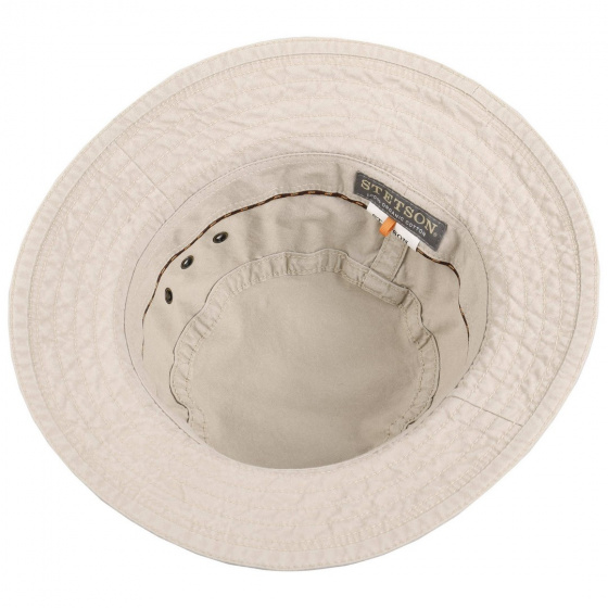 Bob Reston Coton Biologique Beige - Stetson Bob Reston Coton Biologique Beige - Stetson