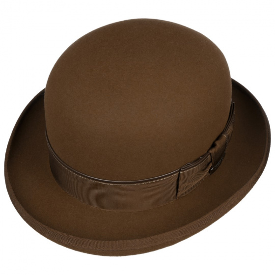 Chapeau melon Feutre poil Marron - Stetson