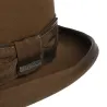 Chapeau melon Feutre poil Marron - Stetson Reference : 6073 | Chapellerie Traclet