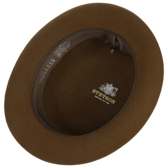 Chapeau melon Feutre poil Marron - Stetson