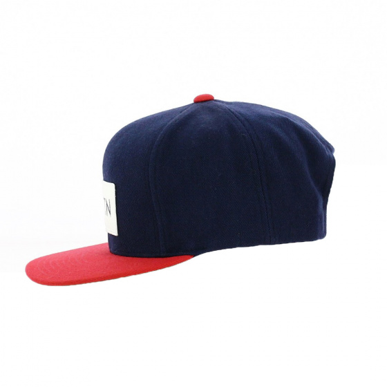 Casquette Rift Snap Back Indigo et Rouge - Brixton