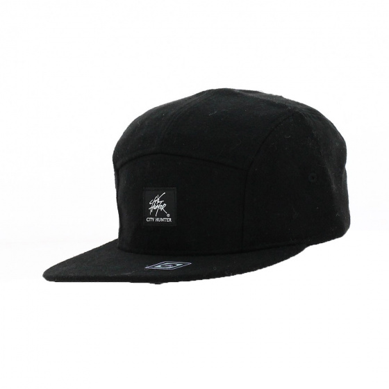 Casquette Baseball Polyester Noire - Traclet