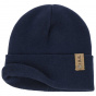 Cotton & Wool Cuffed Beanie in Khaki - Stetson
