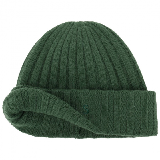 Bonnet Surth Cachemire Vert - Stetson