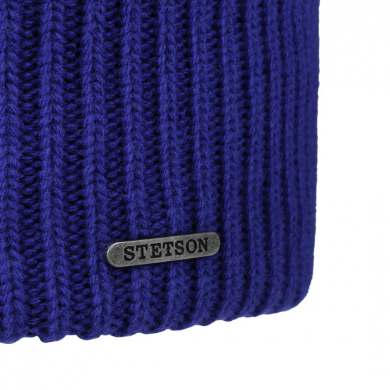 Royal Blue Percy Wool Beanie - Stetson