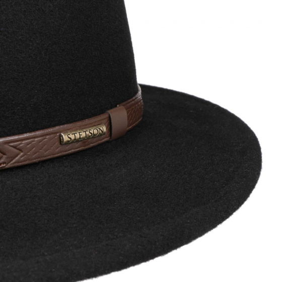 Chapeau Traveller Rémi Laine Noir- Stetson