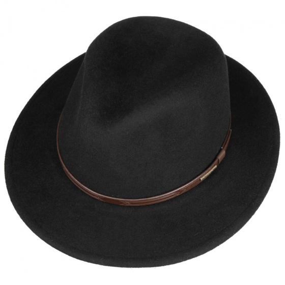 Chapeau Traveller Rémi Laine Noir- Stetson