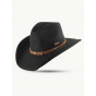 Bandit Western Hat Black - Scippis
