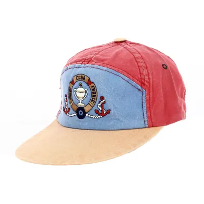 Casquette Baseball Yacht Club Bleu - Torpedo Reference : 18431 | Chapellerie Traclet