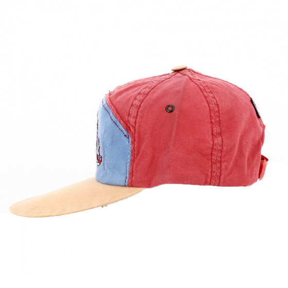 Casquette Baseball Ancre Bleu et rouge - Torpedo