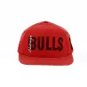 Casquette Strapback Bulls Rouge - Torpedo Reference : 18437 | Chapellerie Traclet