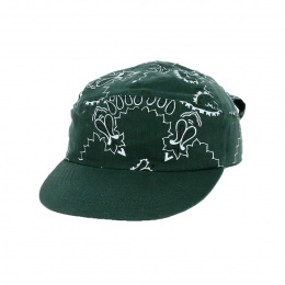 Green Bandana Baseball Cap - Traclet