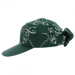 Green Bandana Baseball Cap - Traclet