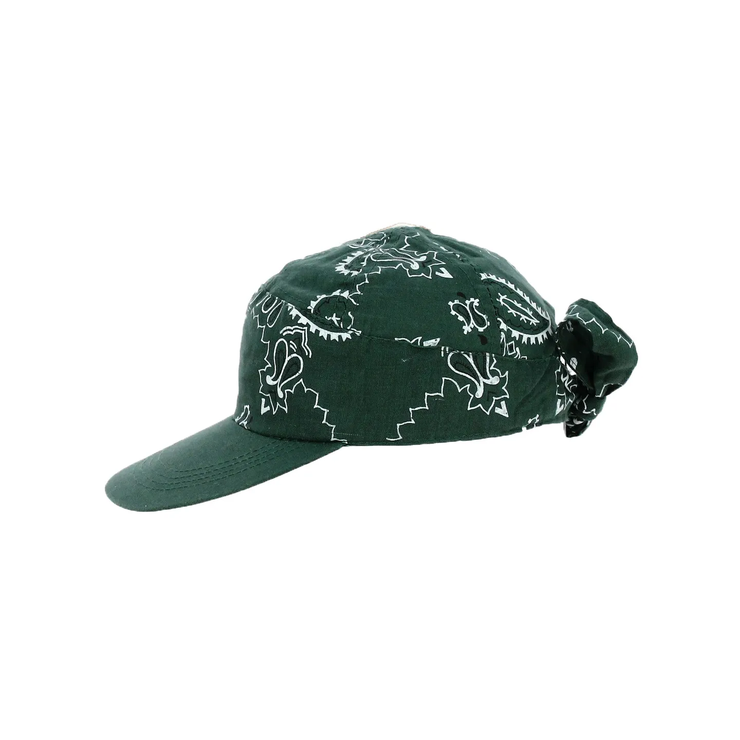 Green Bandana Pattern Baseball Cap - Traclet Reference: 18439 | Traclet Hat Shop