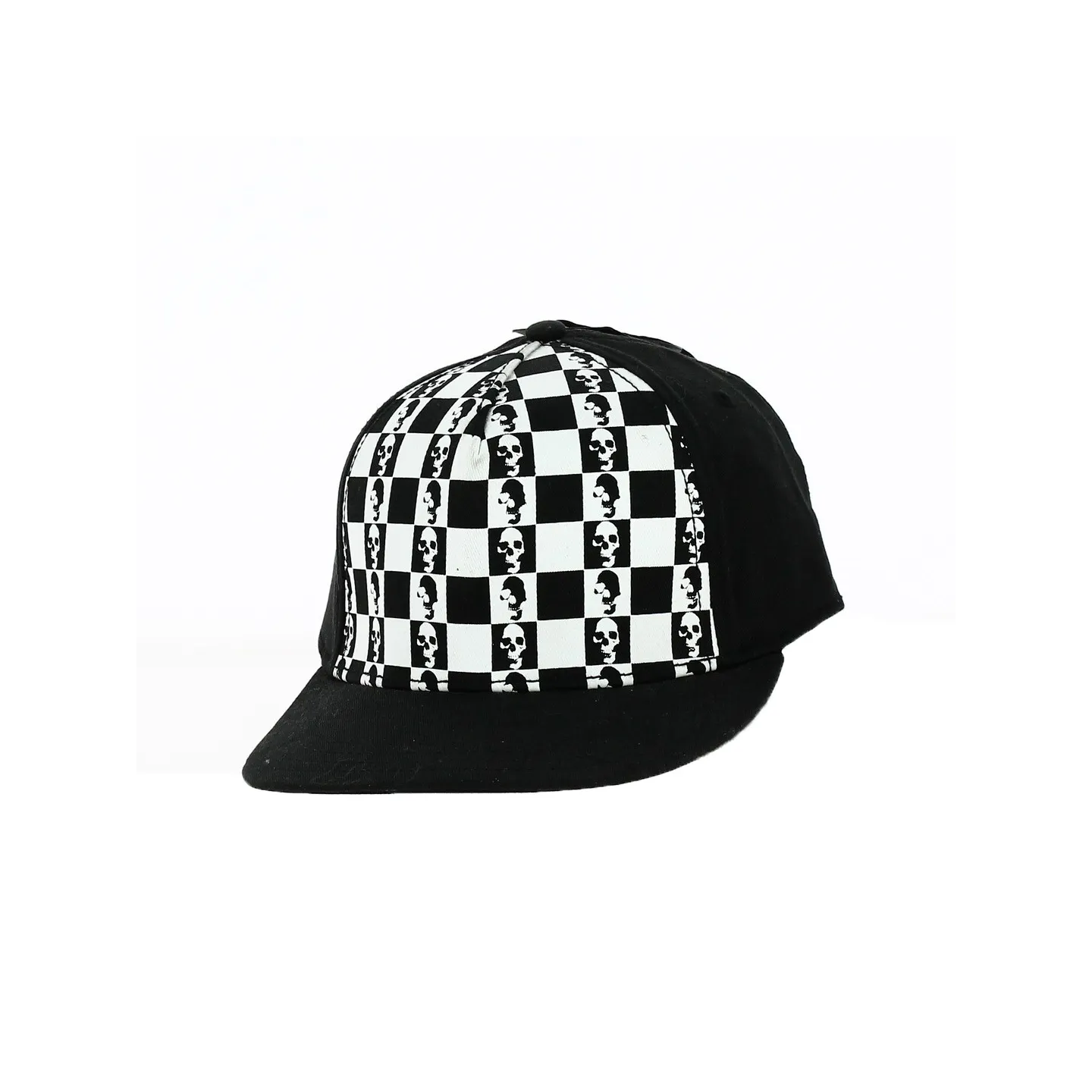 Jess Skull Black and White Cap - Keyone Reference: 18440 | Traclet Hat Shop
