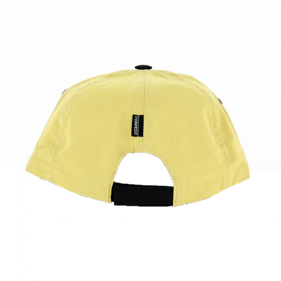Yellow and Black Golf Baseball Cap - Torpedo