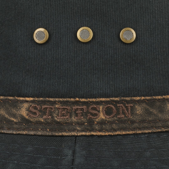 Stetson Ava Ruston Cotton Navy Traveller Hat Stetson Ava Ruston Cotton Navy Traveller Hat