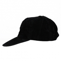 Velvet Baseball Cap Black - Traclet