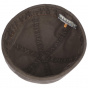 Organic Cotton Washed Docker Beanie Brown - Stetson