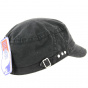 Military Field Cap Checkered Khaki - Keyone
