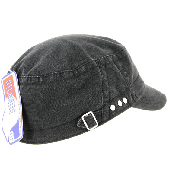 Casquette Militaire Field Carreaux Kaki - Keyone