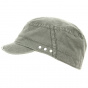 Military Field Cap Khaki Check - Keyone