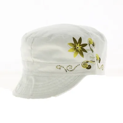 White Army Cap - Keyone Reference: 18459 | Traclet Hat Shop