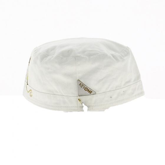 Casquette Army Blanche - Keyone Casquette Army Blanche - Keyone