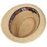 Chapeau Trilby Paille Raphia Naturelle- Stetson  Reference : 10271 | Chapellerie Traclet