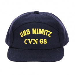 USS Nimitz CVN 68 Baseball Cap - Traclet