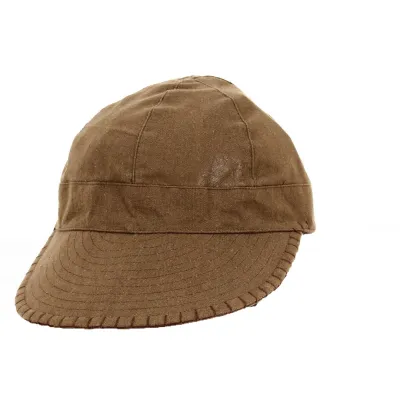 Casquette Baseball Lin & Coton Marron - Traclet Reference : 18469 | Chapellerie Traclet