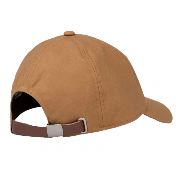 Casquette Baseball Wax Coton Ciré Tan - Tilley