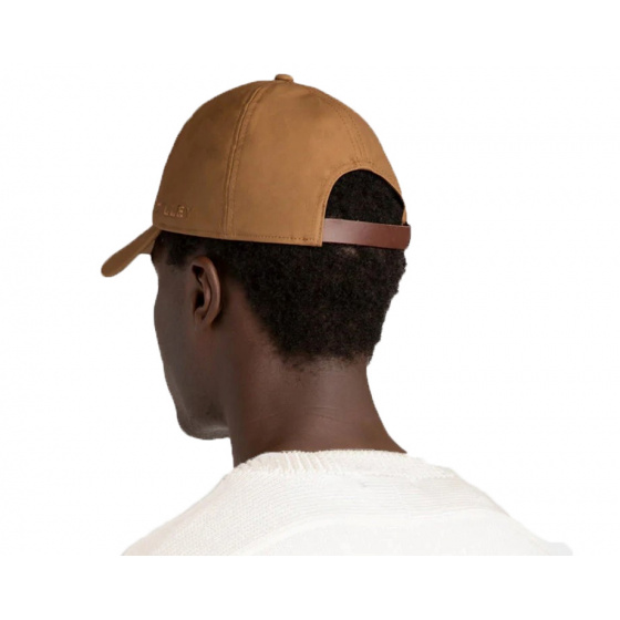 Casquette Baseball Wax Coton Ciré Tan - Tilley