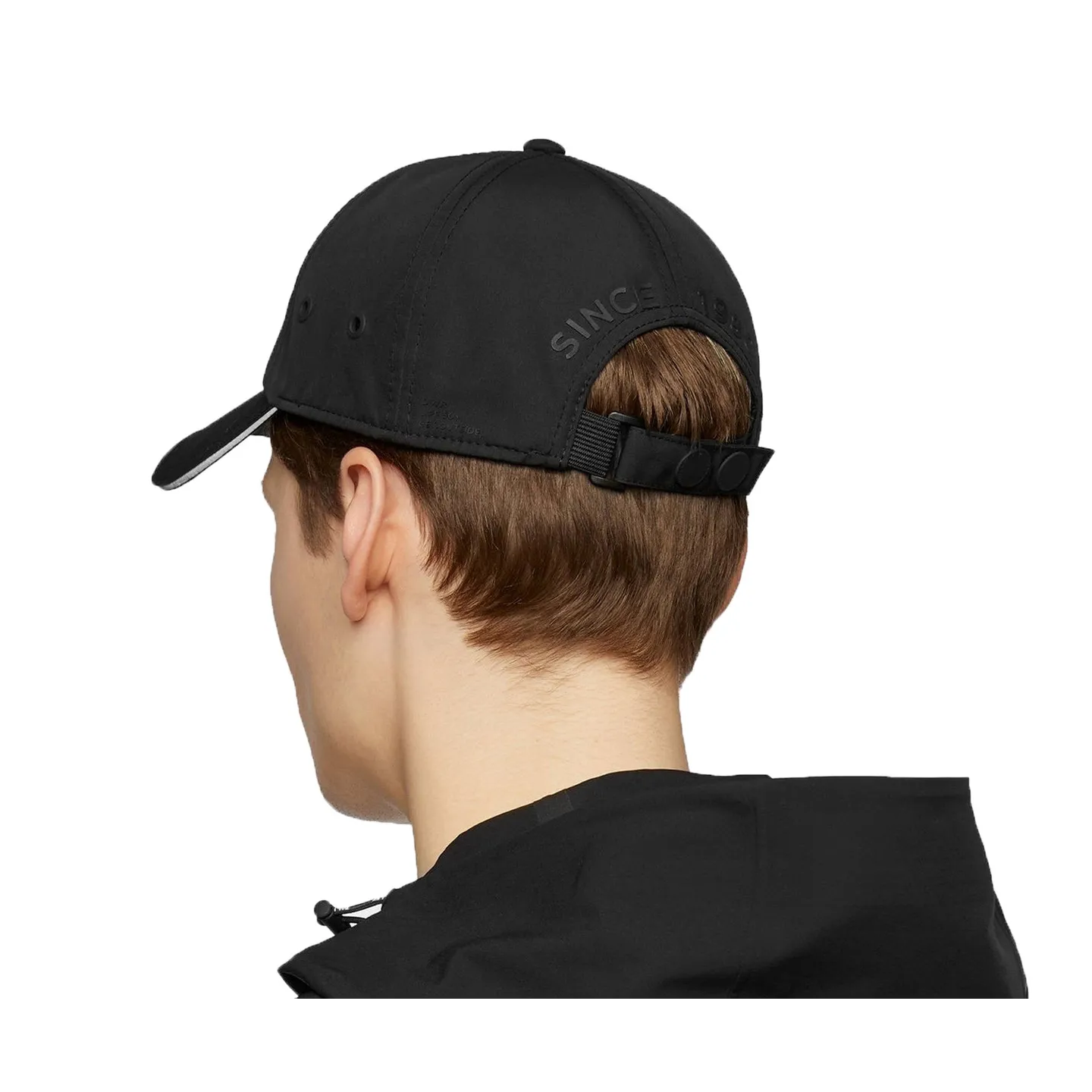 Black Waterproof All Weather Baseball Cap - Tilley ref 17955 - TRACLET hat shop