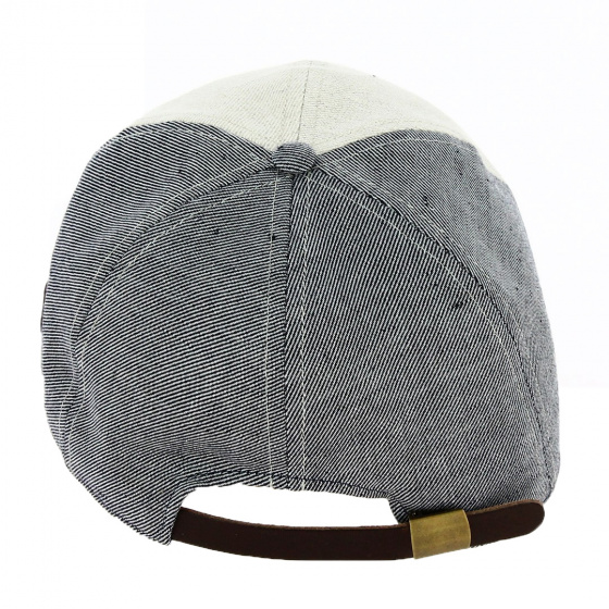 Tricolor Macey Linen Baseball Cap - Crambes