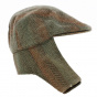 Flat Cap with Ear Flaps - Kangol