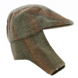 Flat Cap with Ear Flaps - Kangol