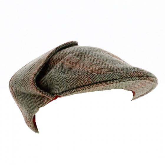 Flat Cap with Ear Flaps - Kangol