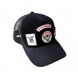 Baseball Trucker Full Patch Chicago Cap - Scratchy's