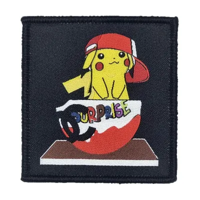 Pikachu Trucker Hat Patch - Scratchy's Reference: 17878 | Traclet Hat Shop