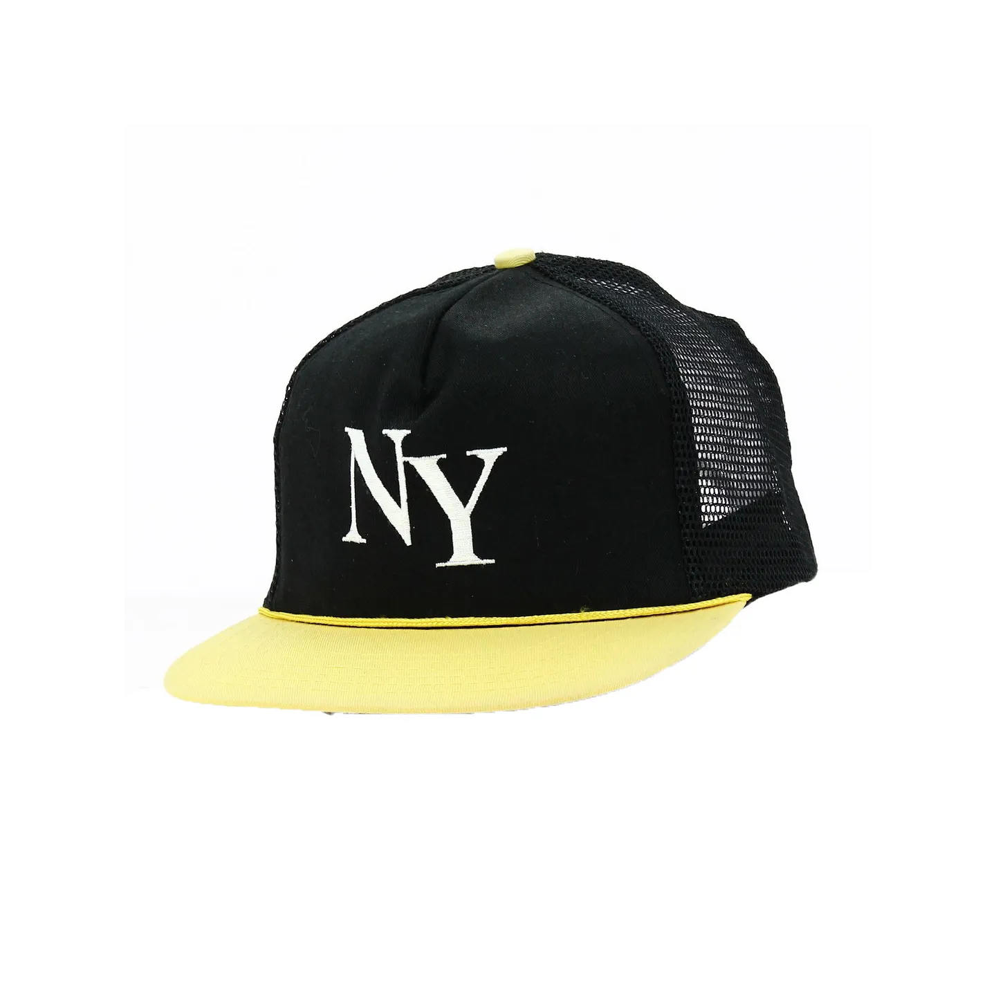 NY Black & Yellow Trucker Cap - Traclet Reference: 18475 | Traclet Hat Shop
