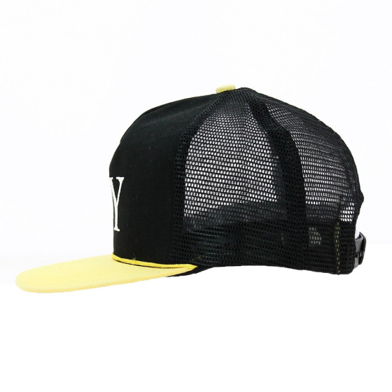 NY Black & Yellow Trucker Cap - Traclet