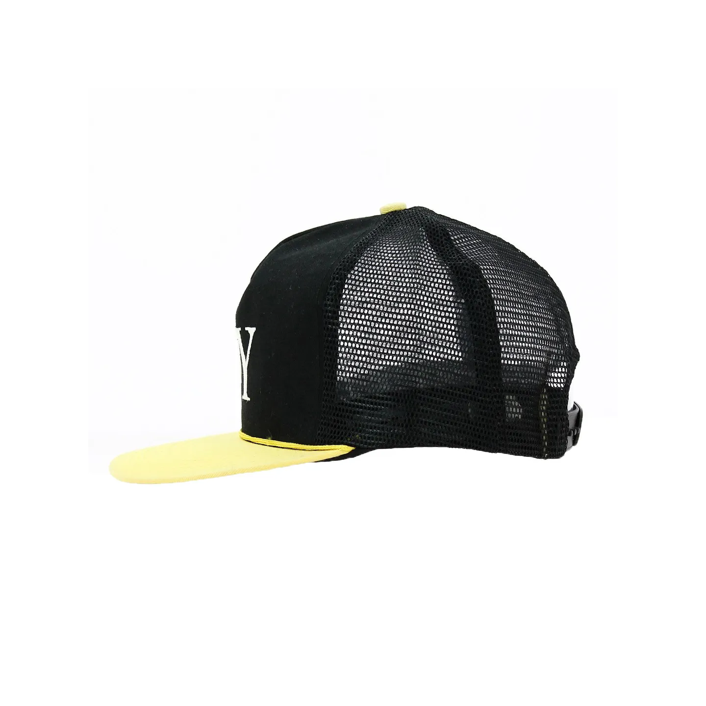 NY Black & Yellow Trucker Cap - Traclet Reference: 18475 | Traclet Hat Shop