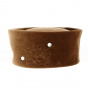 Brown Pink Embroidered Beanie - Kangol