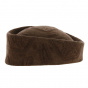 Brown Flower Wool Hat - Traclet