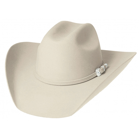 Chapeau Silvertone Beige Western - Country